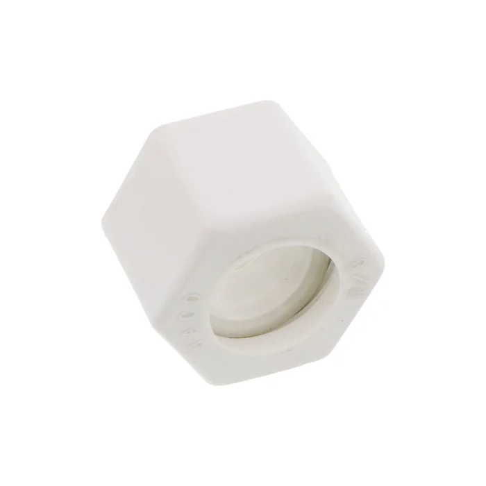 JACO P-PG-14 Polypropylene Plastic Gripper Nut 7/8 OD Tube