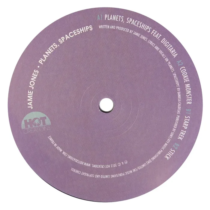 Jamie Jones: Planets, Spaceships 12″