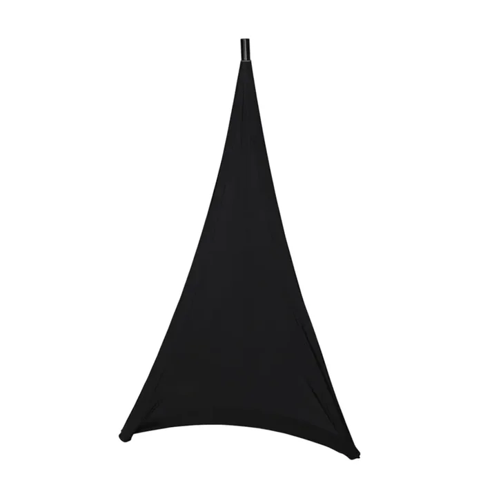 JBL Bags STAND-STRETCH-COVER-BK-1 Stretchy Black Tripod Stand Cover – 1 Side
