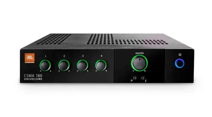 JBL NCSMA180-U-US, 80W 4-Channel Mixer/Amplifier