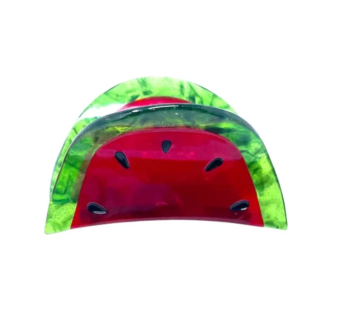 Jenny Lemons Mini Watermelon Hair Claw Clip