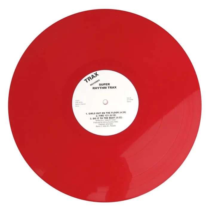 Jesse Velez: Super Rhythm Trax (Colored Vinyl) Vinyl 12″