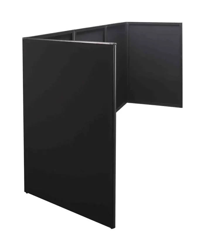 JMAZ JZ5006 Event Booth Facade 5 Panel – Black