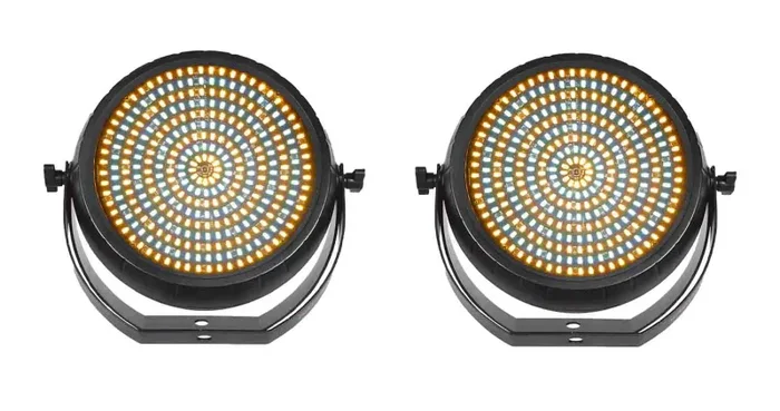 JMAZ Radiant Par Duo Lighting DJ Package – 2 Pack