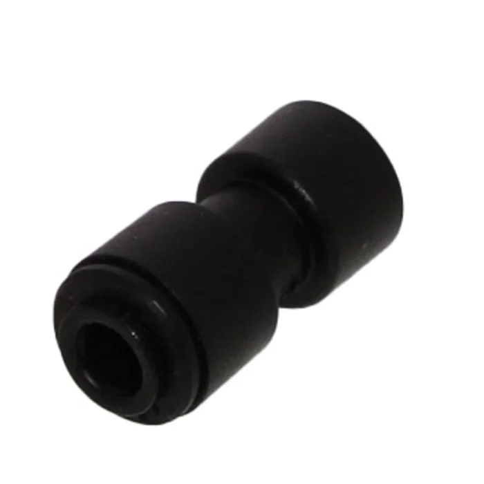 John Guest 22mm Acetal Union Connector – Black