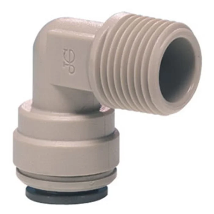 John Guest Fixed Elbow NPTF – 5/8 x 1/2 NPTF
