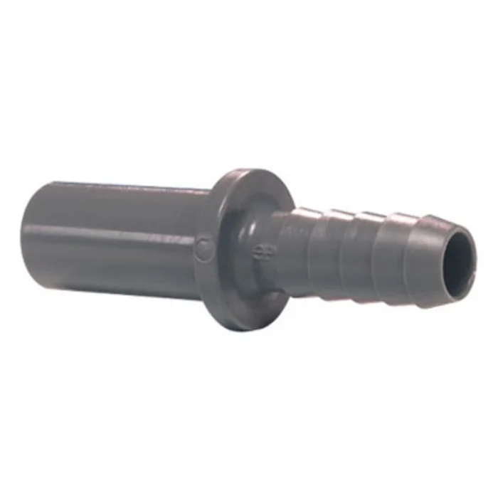 John Guest Stem Barb Connector – 3/8 OD Stem x 3/8 ID Barb (Long)