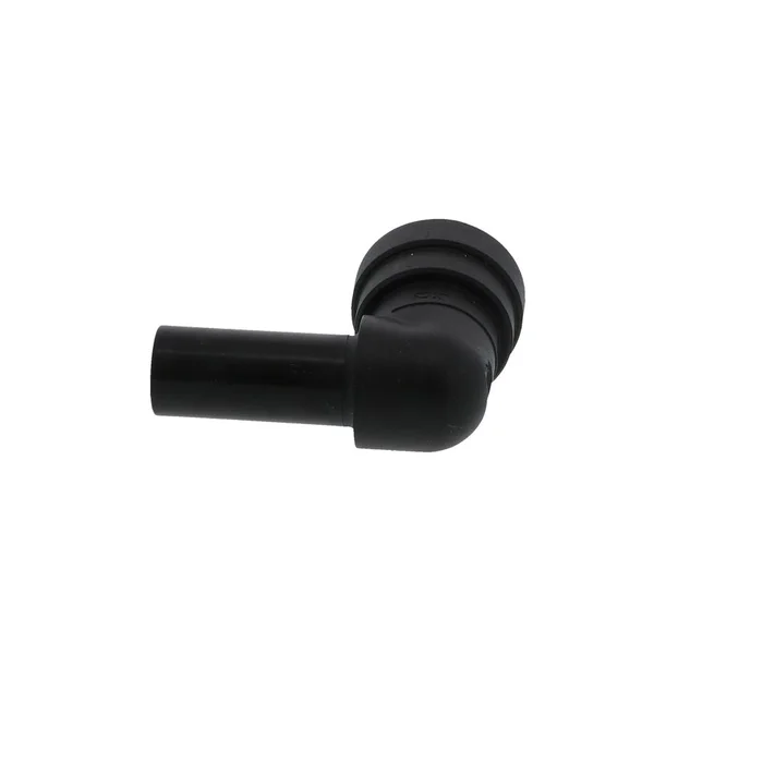 John Guest Stem Elbow Connector Black Polypropylene – 1/2 Stem x 1/2