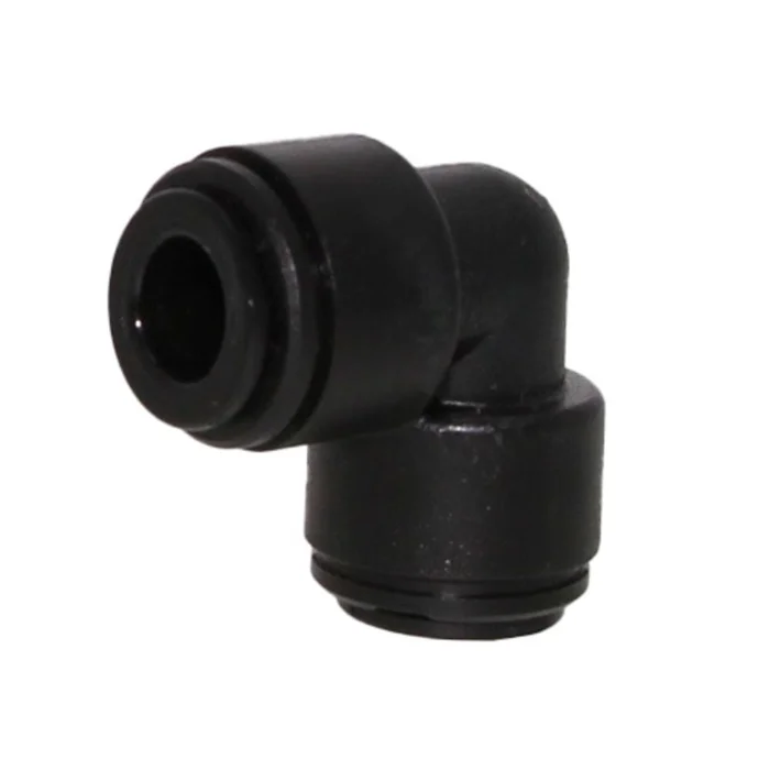John Guest Union Elbow BLACK ACETAL – 8mm