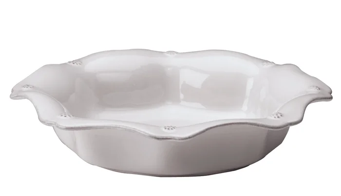 Juliska Berry & Thread Whitewash Scalloped Pasta/Soup Bowl
