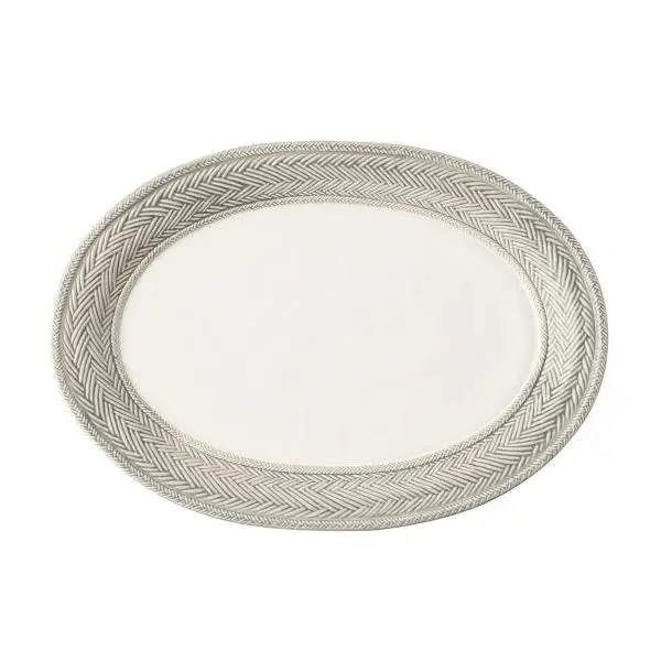 Juliska Le Panier Grey Mist 17″ Oval Platter