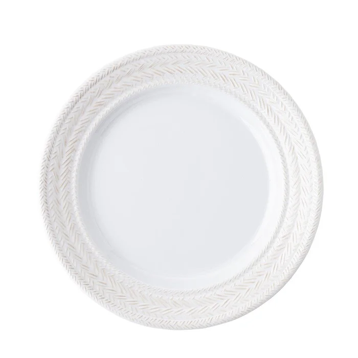 Juliska Le Panier White Melamine Salad Plate