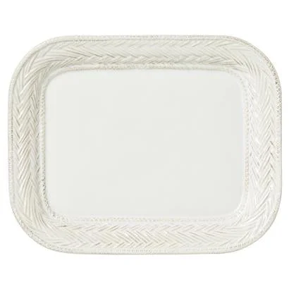Juliska Le Panier Whitewash 11.5″ Rectangular Platter