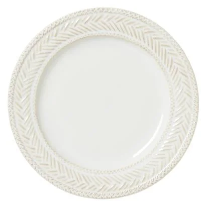 Juliska Le Panier Whitewash Salad/Dessert Plate