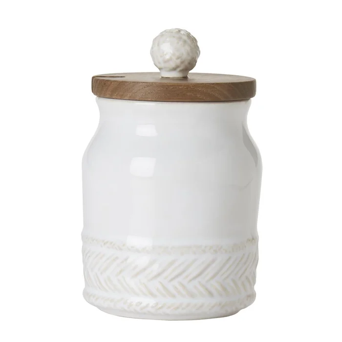 Juliska Le Panier Whitewash Sugar Pot