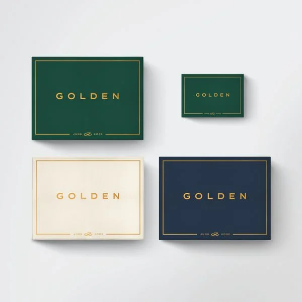 JUNG KOOK – The 1st Full Album GOLDEN (SET Ver. + Weverse Albums Ver.)