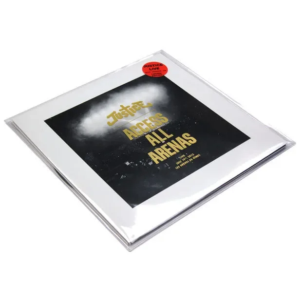 Justice: Access All Arenas Live (CD, Poster) Vinyl 2LP Supply