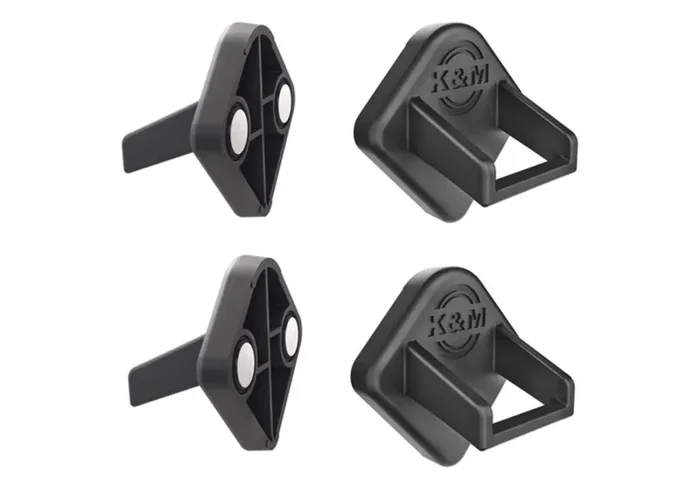 K&M 19708 Magnetic Holder for Tablet PC – Black Online now
