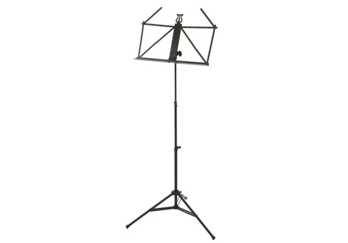 K&M 37850 Ruka Aluminum Music Stand – Black