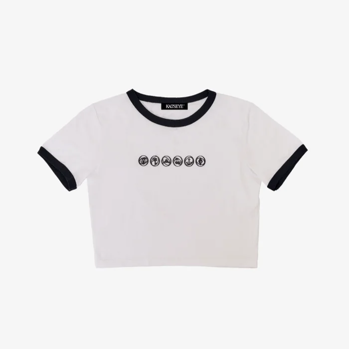 KATSEYE – S/S Cropped Ringer T Shirt