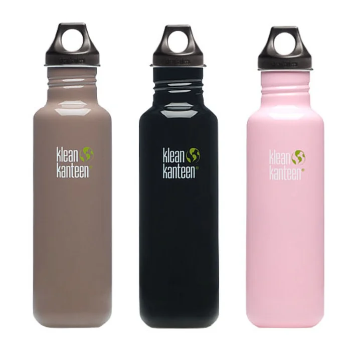 Klean Kanteen Classic 27 oz. Stainless Steel Water Bottle w/ Poly Loop Cap