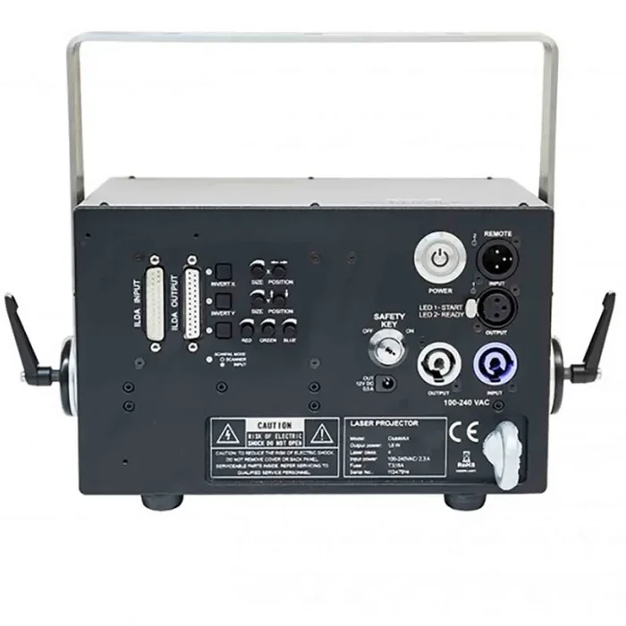 Kvant ClubMAX 1800 1.8W R-G-B Laser Class 4 – Variance Required