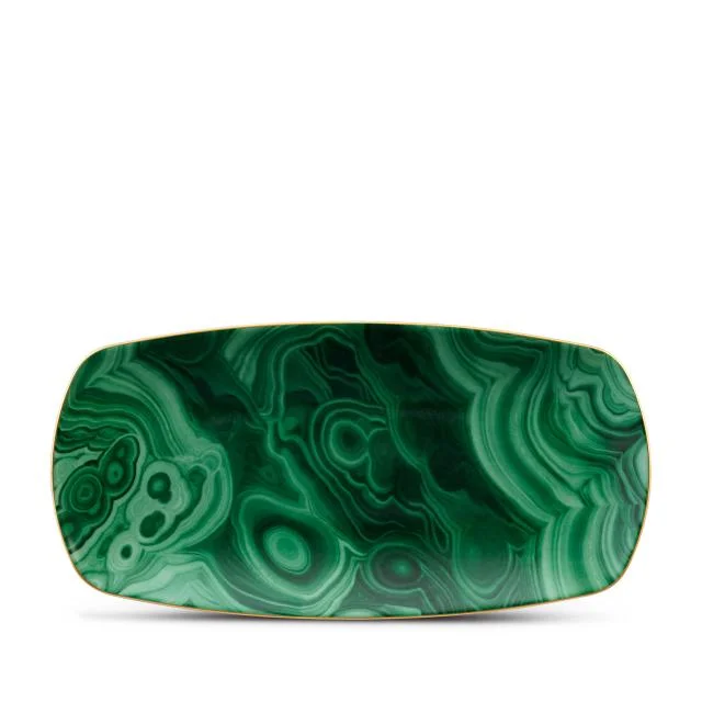 L’Objet Malachite Tray, Medium