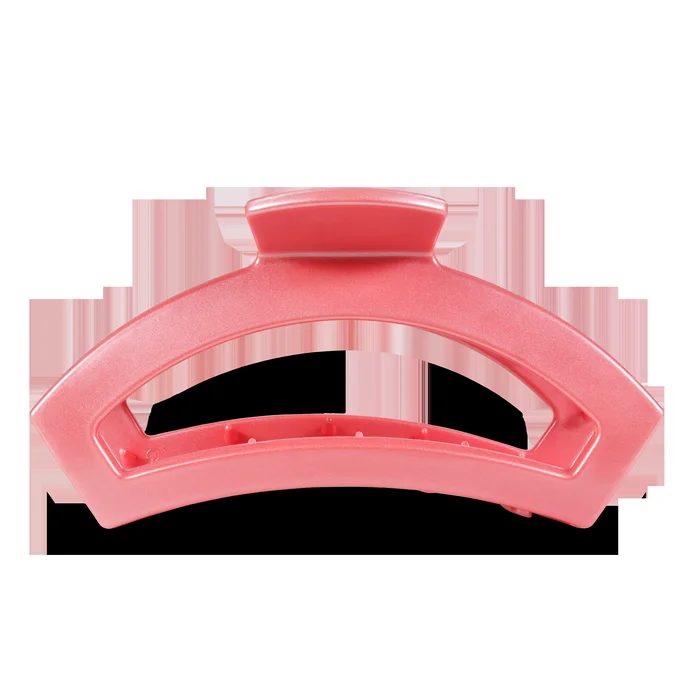 Large Open Hair Clip-Calming Coral