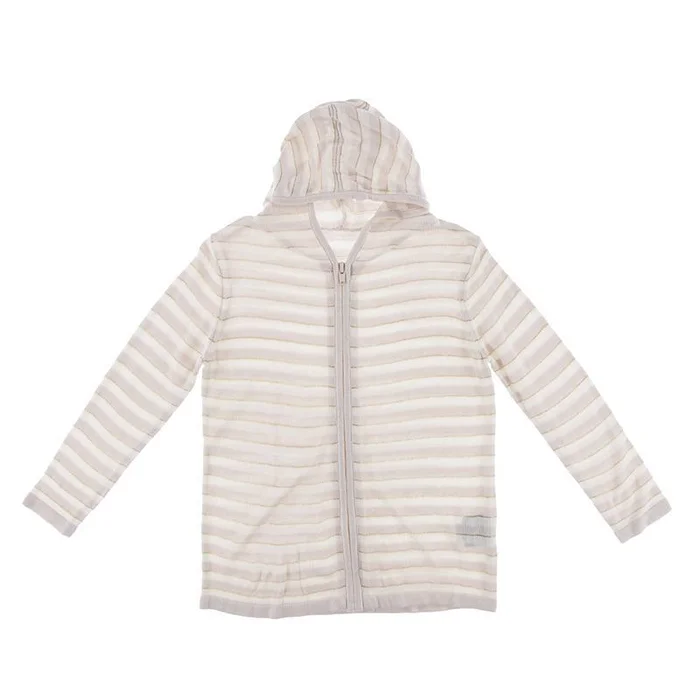Last One – Size 3T: Knit Hoodie – Everyday Heroes Sweet Stripe