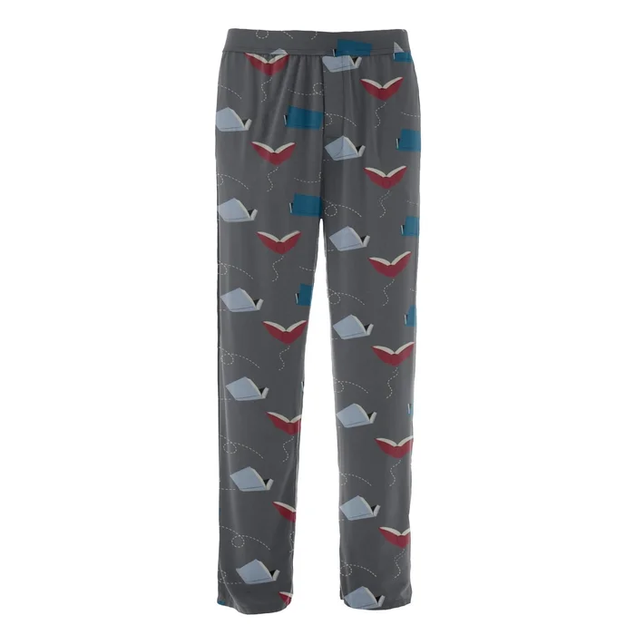 Last One – Size Large: Men’s Pajama Pants – Slate Flying Books