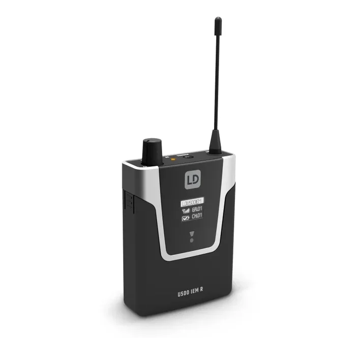 LD Systems U505.1 IEM R, In-Ear Monitoring Receiver – 514-542 MHz