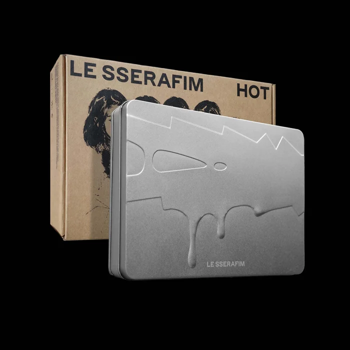 LE SSERAFIM – 5th Mini Album HOT (TIN CASE Ver.)