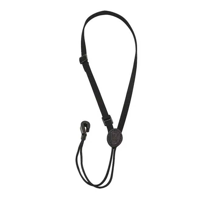 Levy’s M22-BLK, Wide Black Cotton Classical Strap – 3/8-Inch