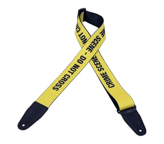 Levy’s MPS2-006, 2-Inch Adjustable-length Printed Polyester Guitar Strap with Genuine Leather Ends