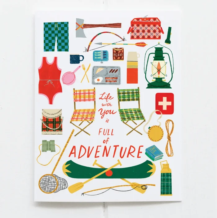 Life with You Is Full of Adventure Card