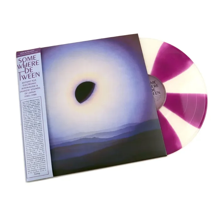 Light In The Attic: Somewhere Between – Mutant Pop, Electronic Minimalism & Shadow Sounds of Japan 1980-88 (Purple Cornetto Colored Vinyl) Vinyl 2LP