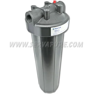 LIMITED QUANTITIES – REPLACED BY 150233 – Pentek 150383, Big Black, 1” In/Out, 20” Black/Black, HFPP, w/ PR, PLT1