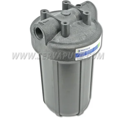 LIMITED QUANTITIES – REPLACED BY 150238 – Pentek 150671, Big Black, 1” In/Out, 10” Black/Black, HFPP, No PR, PLT2