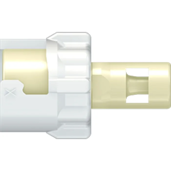 LinkTech 10PP Series Straight Female, Non-valved, 1/16″ HB, Polypropylene