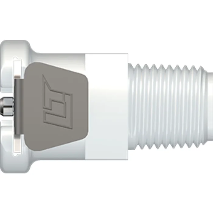 LinkTech 20AC Male Thread Socket, Valved, 1/8″ MNPT