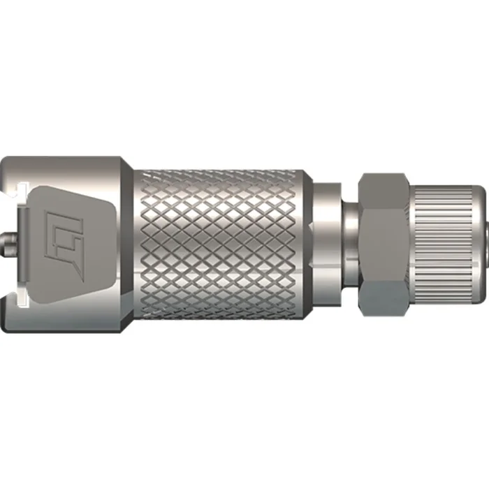 LinkTech 20CB Series Straight Female, Non-valved, 1/4″ PTF, Chrome Brass