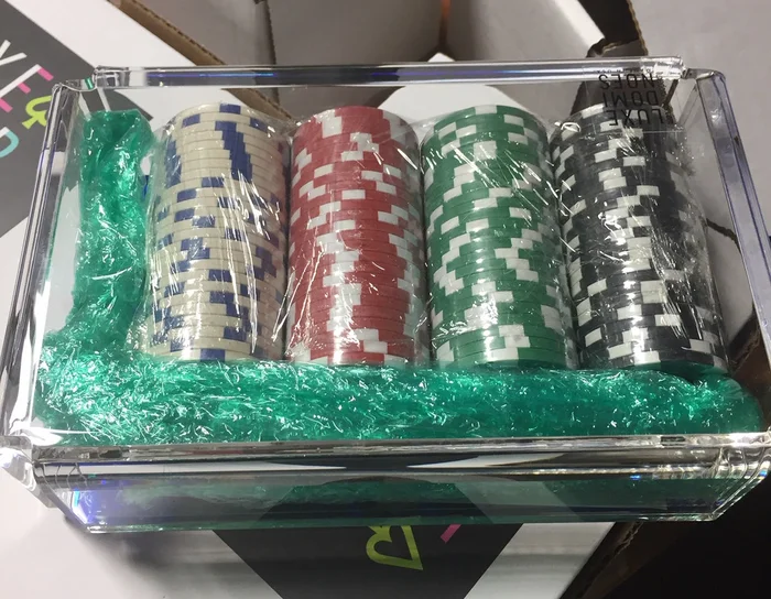 Luxe Dominoes La Ficha Poker Chip Set