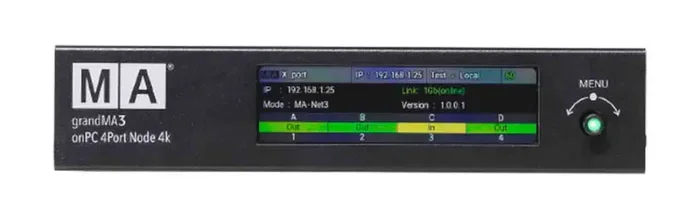 MA Lighting MA4010513 Grandma3 OnPC 4Port Node 4k - Image 2