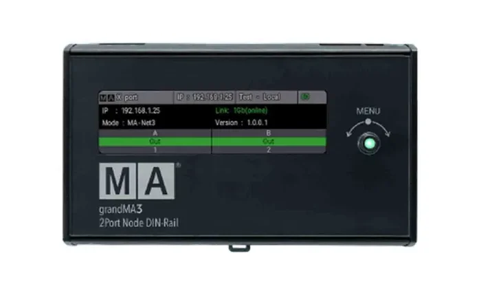 MA Lighting MA4011701 Grandma3 2Port Node DIN-Rail Discount - Image 3