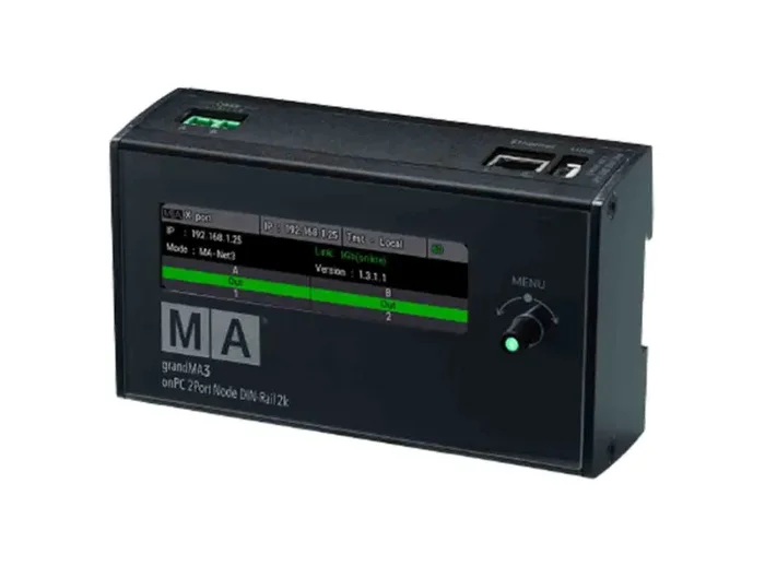 MA Lighting MA4023579 Grandma3 OnPC 2Port Node DIN-Rail 2k