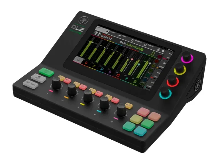 Mackie DLZ Creator XS Compact Adaptive Digital Mixer for Podcasting and Streaming