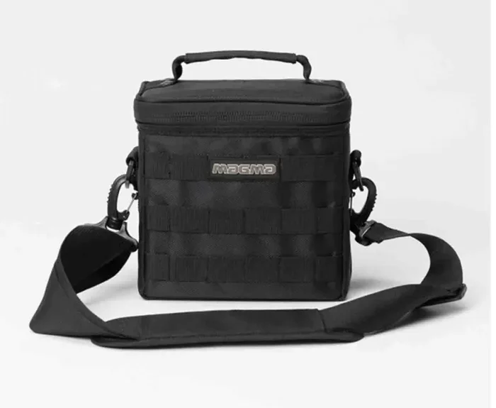 Magma MGA43026, 45 Record-Bag for DJ Sets – Black