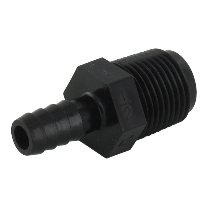 Male Barb Connector PE – 3/8 ID Barb x 1/2 MNPT