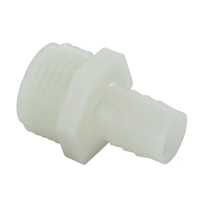 Male Garden Hose Barb Connector Nylon – 3/4 MGHT x 3/8 ID Barb