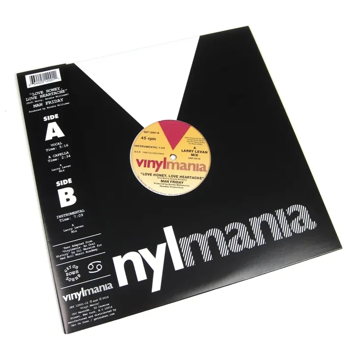 Man Friday: Love Honey, Love Heartache Vinyl 12″